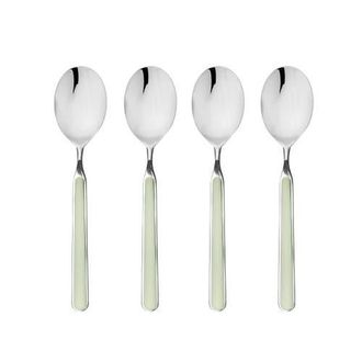 Mepra Fantasia American Coffee Spoon Set - 4 Pieces in Sage at Nordstrom