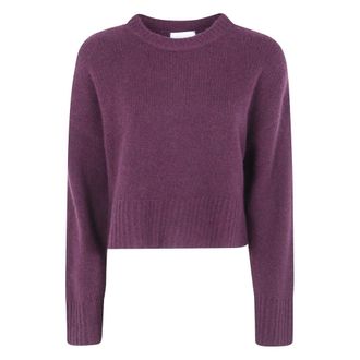 Kujten Round-neck Knitwear - Knitwear - Mujer - P&uacute;rpura - M