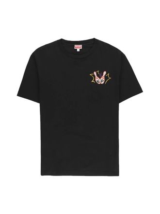 Kenzo Oversized T-shirt met logo van het bowlingteam