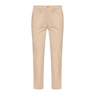 Ralph Lauren Chinos, female, Beige, Size: 2XS Cropped Chino Trousers