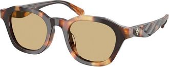 Tory Burch TY7235D Asian Fit 20660R Womens Sunglasses Tortoiseshell Size 48