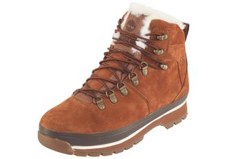 Timberland Wanderschuh TIMBERLAND Euro HikerMID WARM WATERPROOF BOOT, Damen, Gr. 36, saddle, Leder, Schuhe Wanderschuh, Winterstiefel, Schn&uuml;rstiefel, Winterschuh