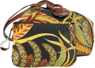 Ferragamo Pre-owned Weekend Bags, female, Multicolor, Size: ONE SIZE Pre-owned Leather Shoulder Bag