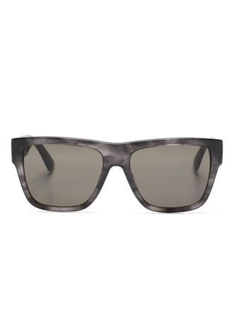 Moschino wayfarer-frame sunglasses - men - Acetate - 57 - Grey