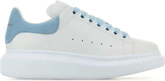 Alexander McQueen Oversized Sneaker - Dames - Sneakers - Wit - 37 1/2 EU - Leer - Schoenen