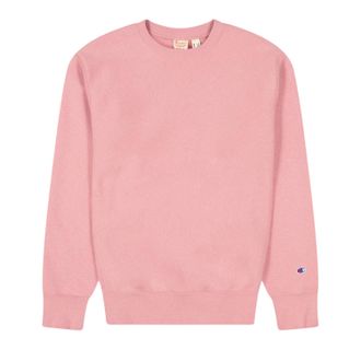 Champion Heren Crew Neck Regular Sweatshirt met lange mouwen (Roze)