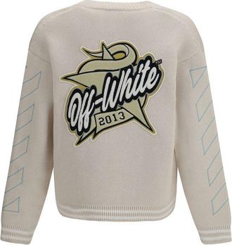 Off-white Mens Beige Cotton Cardigan Clothing