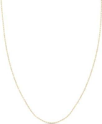 Bony Levy 14K Paper Clip Chain Necklace in 14K Yellow Gold at Nordstrom Rack, Size 18