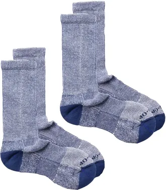 Rei Co-Op COOLMAX EcoMade Ultralight Hiking Crew Socks - 2 Pairs Blue M