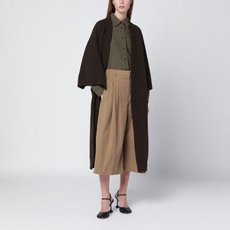 Max Mara Moss green cardigan in wool and cashmere