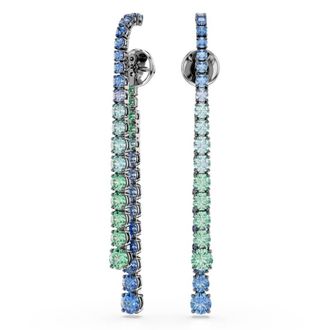 Swarovski Matrix Ladies Gold Plated Earrings