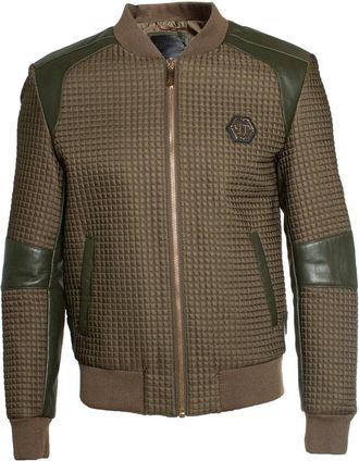 Philipp Plein Philipp Plein, Quilted bomber jacket