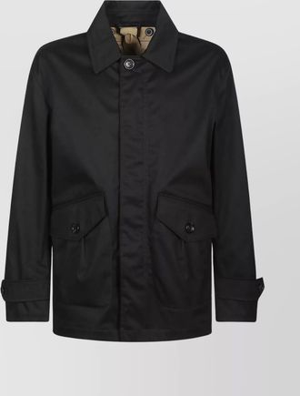 Ten c collared flap pockets adjustable cuffs jacket