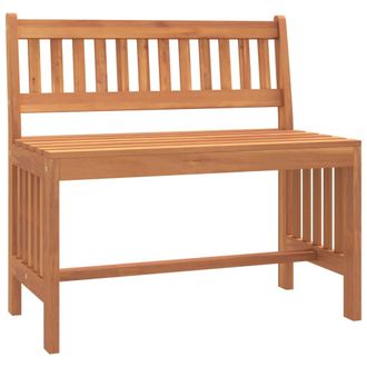 vidaXL Banco De Jard&iacute;n De Madera Maciza De Eucalipto 80 Cm Vidaxl