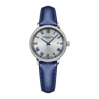 Raymond Weil Toccata Womens Blue Watch 5985-SCS-00653 Leather - One Size