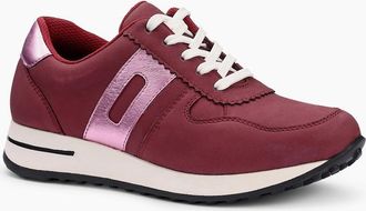 Hotter Womens Revival Womens Trainers - Red - Size: 4.5