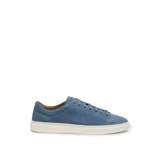 HUGO BOSS Kieran Tenn Sneaker - male - Hugo - Sneakers - Blue - 10 UK - Shoes