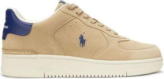 Polo Ralph Lauren Sneakers - Heren - Schoenen - Beige - Maat: 46 EU Leer