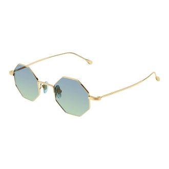 Gucci Sunglasses, unisex, Yellow, Size: 41 MM Geometric Sunglasses