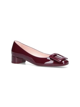 Roger Vivier Patent Calf Leather Heel - Red