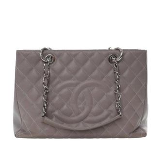 Chanel Pre-owned The Grand Shopping Tote - Pre-owned - Mujer - Gris - ONE SIZE