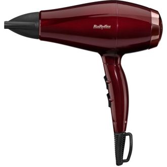 BaByliss Asciugacapelli Babyliss Inspired 5912PE, 2000 w, 3 temperature, 2 velocit&agrave;, Cool air, Made in Italy, motore htdc, Rosso