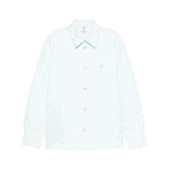 Casablanca Casual Shirts, male, Blue, Size: XL Shirt Casablanca