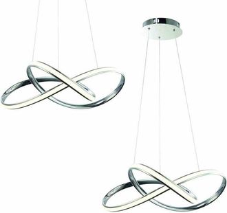 Milagro L&aacute;mpara colgante cappio cromada 36W led