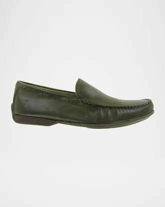 Frye Men & apos;s Lewis Leather Venetian Loafers