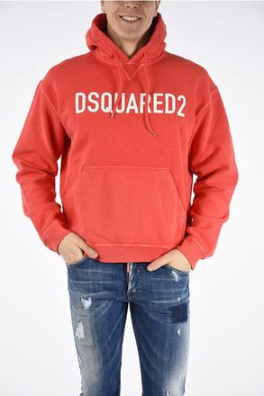 Dsquared2 Printed Hooded Sweatshirt DAN FIT size Xl