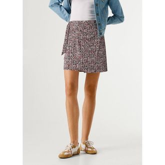 Pepe Jeans London Korte bedrukte overslagrok