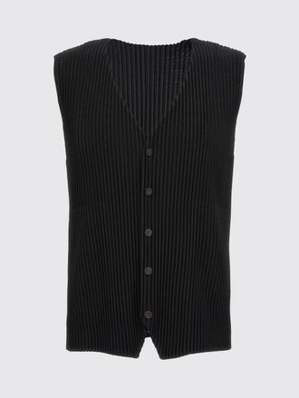 Homme Pliss&eacute; Issey Miyake Gilet in poliestere plissettato Homme Plisse Issey Miyake