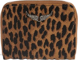 Zadig&Voltaire Mini ZV Grained Leather Leo - Dames - Accessoires - Bruin - Maat: ONE Size Leer