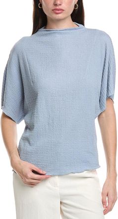 Vince Camuto Smocked Boxy Top