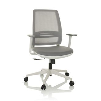 hjh OFFICE Silla Home Office Tela / Tejido de malla Gris