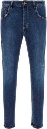 Pantaloni Torino Stretch denim jeans voor heren - Heren - Slim Fit Jeans - Blauw - W40 - Denim - Jeans