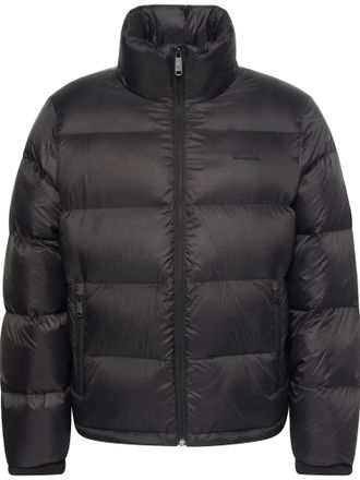 Calvin Klein Steppjacke CALVIN KLEIN LS MDWT NYLON CHNNL DOWN PUFFER, Herren, Gr. L, schwarz, Web, Obermaterial: 100% Polyamid, unifarben, regular fit normal, Rund