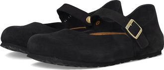 Birkenstock Mantova Womens Maryjane Shoes Black : EU 39 (US Womens 8-8.5) Narrow, Leather