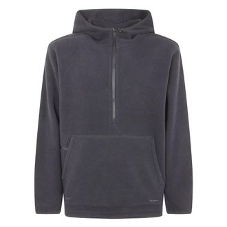 Snow Peak Waterafstotende Fleece Hoodie - Heren - Hoodies - Zwart - M - Polyester - Hoodies & sweatvesten