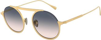 Giorgio Armani AR6146 3350I9 Womens Sunglasses Gold Size 47