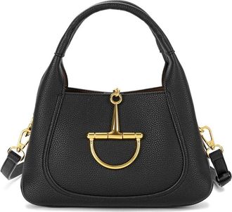Tiffany & Fred Pebbled Leather Top Handle Shoulder Bag