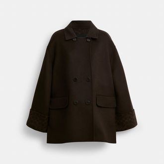 Coach Signature Swing Coat
