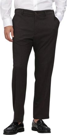 Drykorn Ajend_Rglr Pantalon - Heren - Broeken - Bruin - Maat: W33 L34 Leer