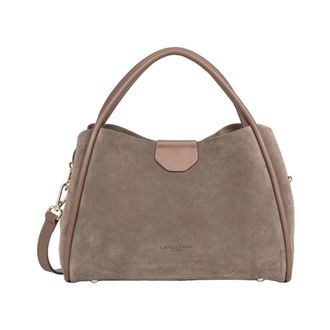 Lancaster Tassen, Dames, Bruin, ONE Size, Su&egrave;de, Aimant&eacute;e M Su&egrave;de Ida