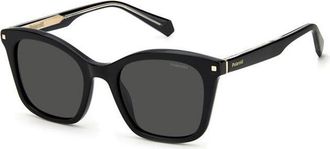 Polaroid PLD 4110/S/X 807/M9 Womens Sunglasses Black Size 51