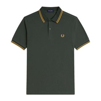 Fred Perry Uomo, Top, Verde, M, new
