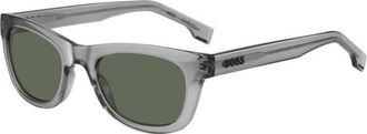 BOSS Boss 1649/S KB7/QT Mens Sunglasses Grey Size 52