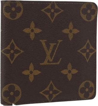 Louis Vuitton Pre-owned Wallets, female, Brown, Size: ONE SIZE Pre-owned Canvas Wallet