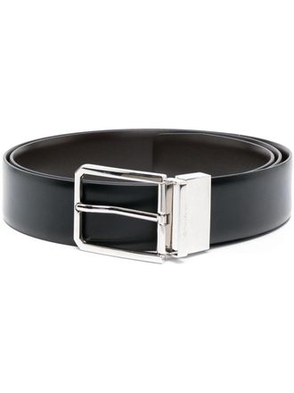 Santoni Cintura con fibbia - Nero