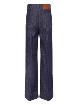 Victoria Beckham Womens Jeans Blue Cotton